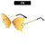 Modische Schmetterlingsförmige Sonnenbrille