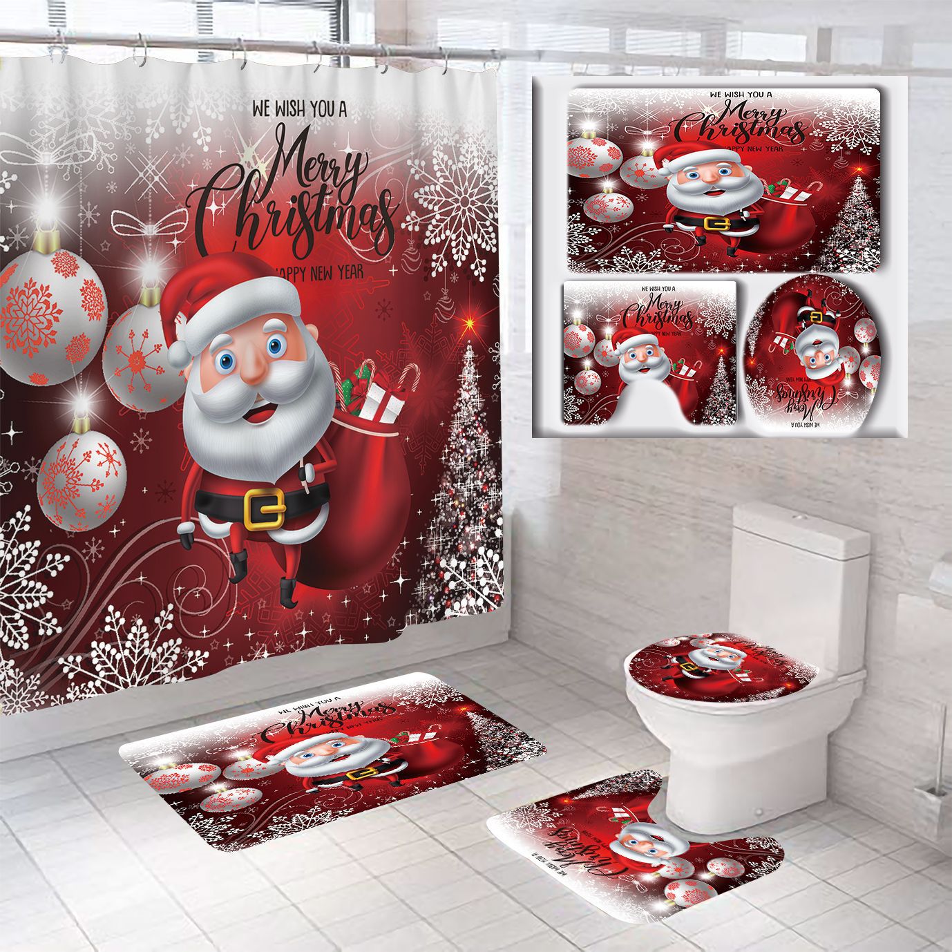 Festliches Weihnachtsbadset Brehn