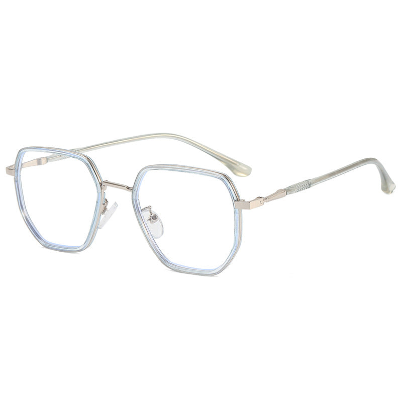 Damen geometrische Sonnenbrille mit elegantem Gläserdesign Brehn
