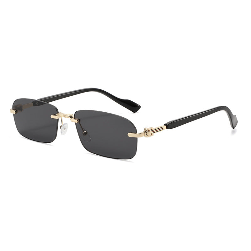 Herren Sleek Geometrischer Rahmen Sonnenbrillen Brehn