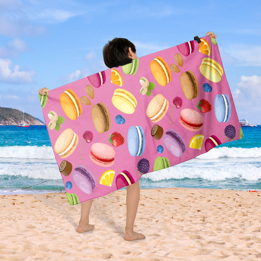 Stranddecke mit buntem Cupcake-Design Brehn