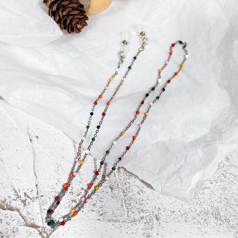 Bunte Brillenhalterkette Brehn