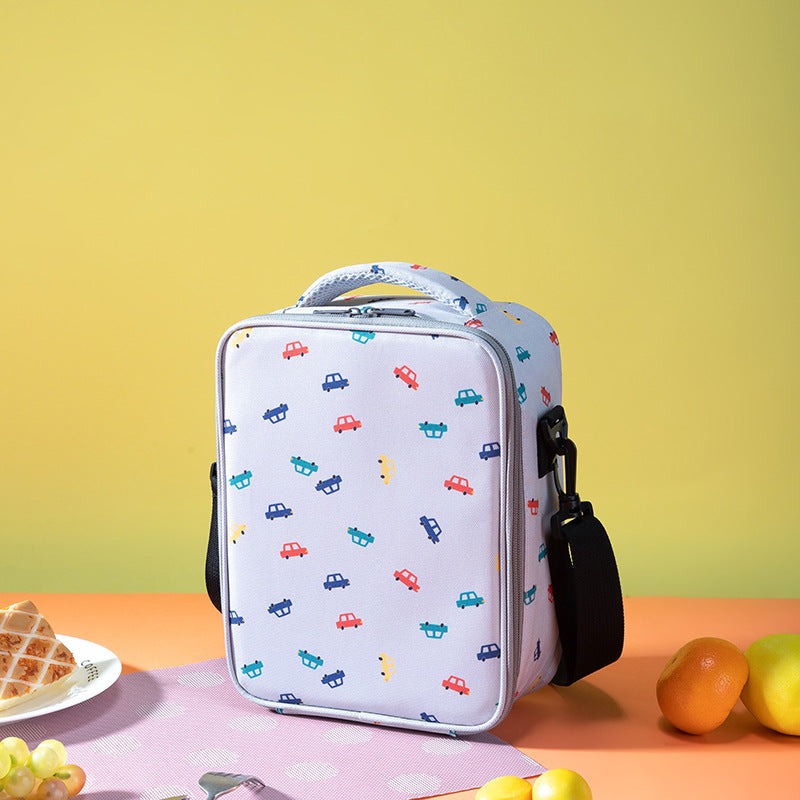 Isolierte Blumige Lunch Tasche