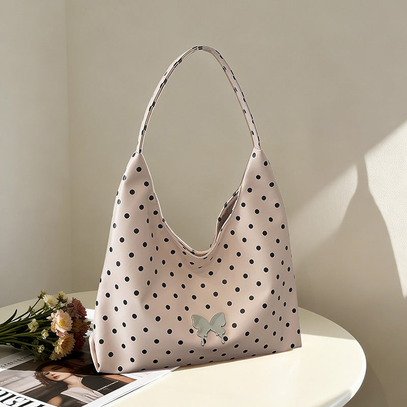 WoChic Punkte Schultertasche Brehn