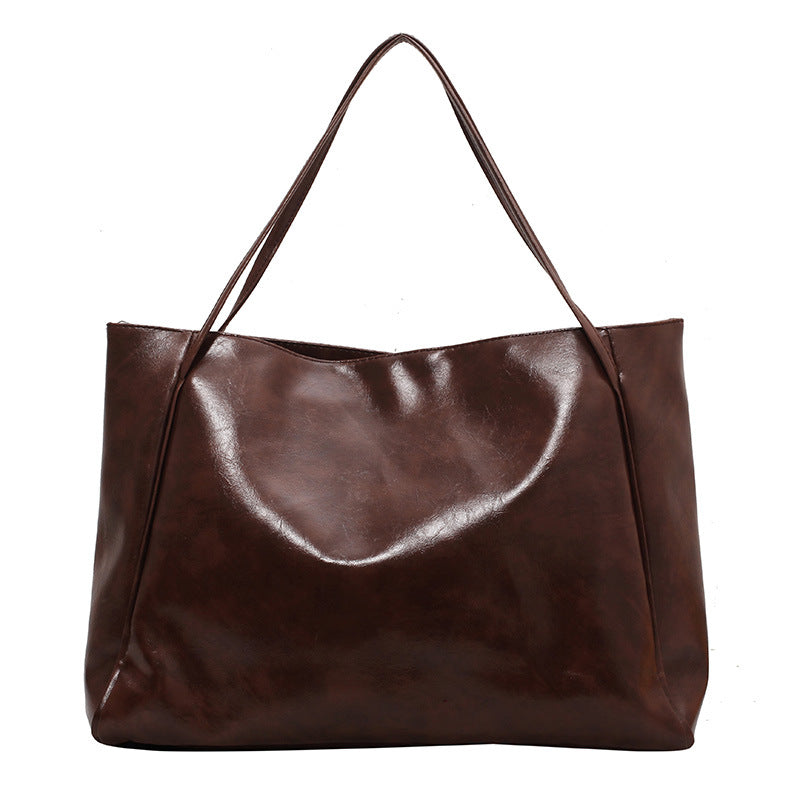 Elegante vegane Leder-Handtasche