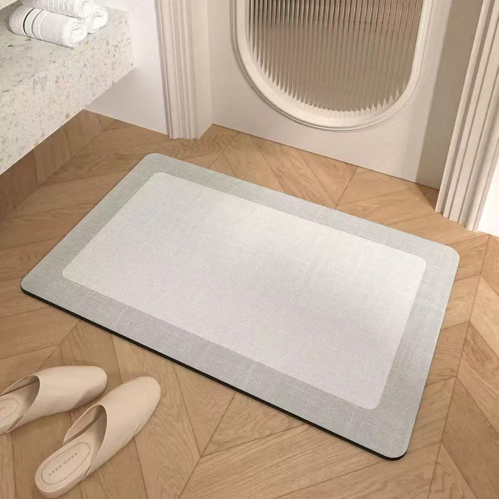 Absorbierende rutschfeste Badematte Brehn