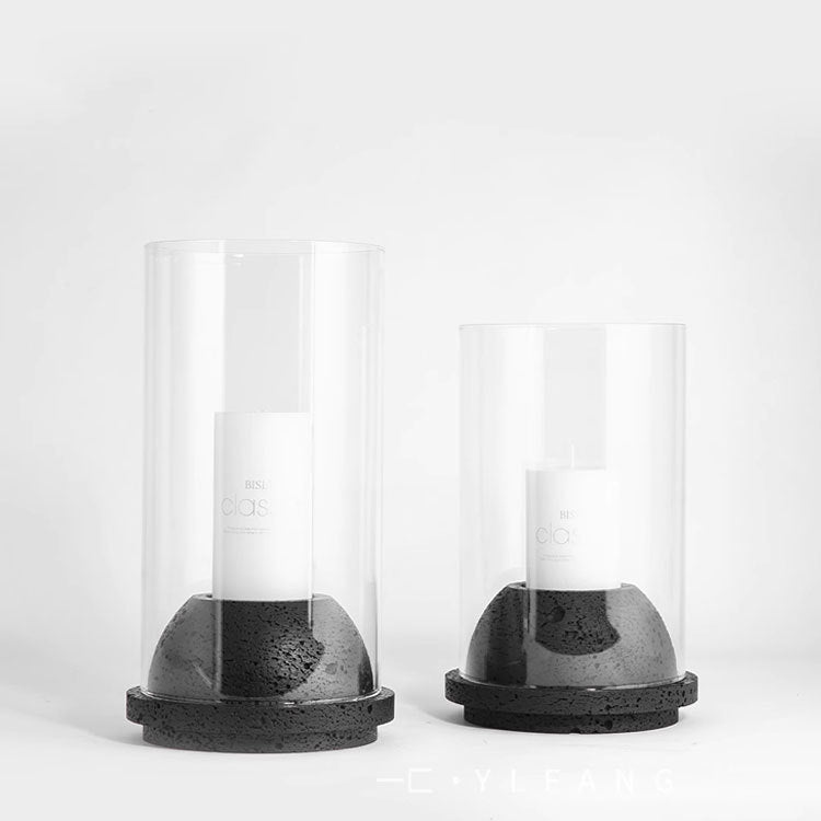 Dekorativer Glas Teelichthalter