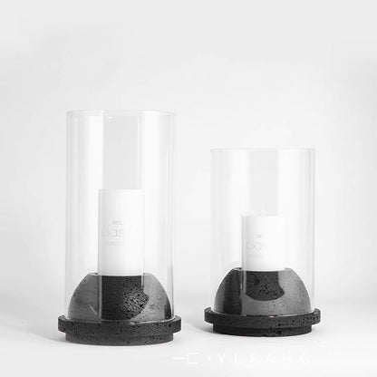 Dekorativer Glas Teelichthalter