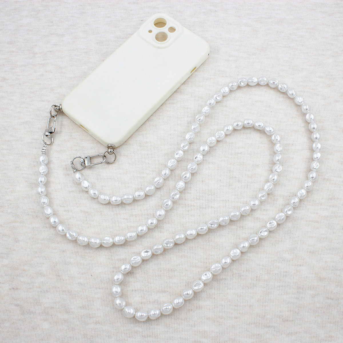 Elegante Perlen Brillen Kette Brehn