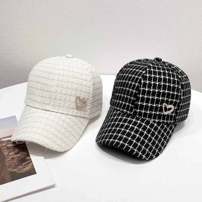 Damen Strukturierter Stoff Baseballcap Brehn 1784084142