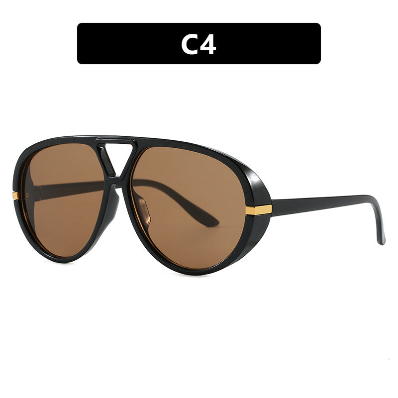 Damen modische große Sonnenbrille mit elegantem Rahmen und schützenden Gläsern Brehn