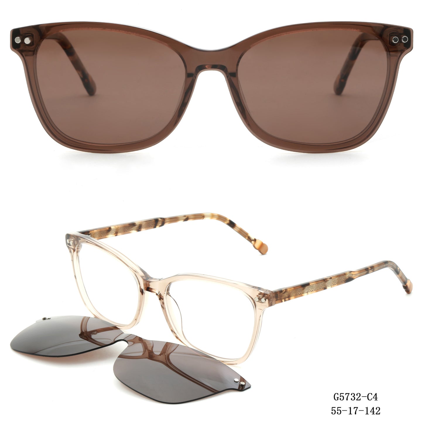 Damen Sonnenbrille im eleganten Vintage-Design Brehn