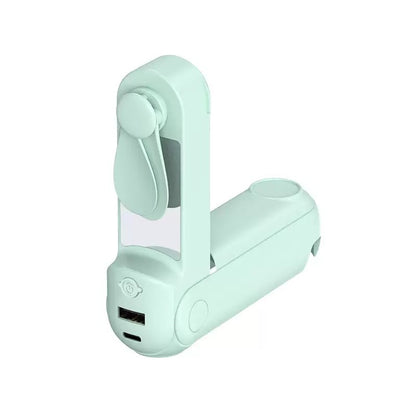 Damen Tragbarer Handventilator mit LED-Anzeige und USB-Ladefunktion Brehn