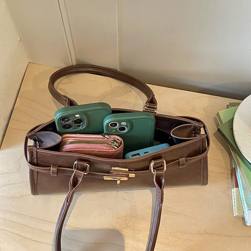 Luxuriöse Strukturierte Schulter Handtasche