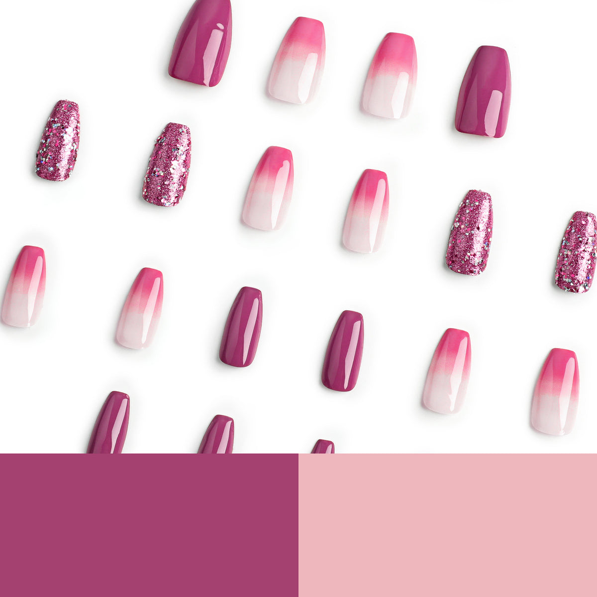 Nail Art mit Glitzer-Effekten Brehn