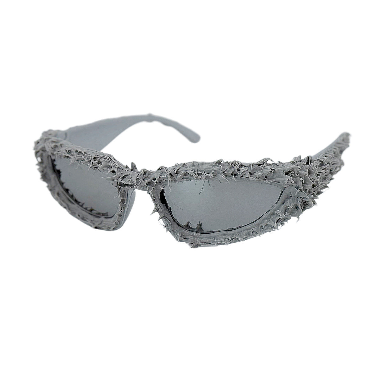Damen Sportliche Sonnenbrille mit innovativem, kunstvollem Rahmen Brehn