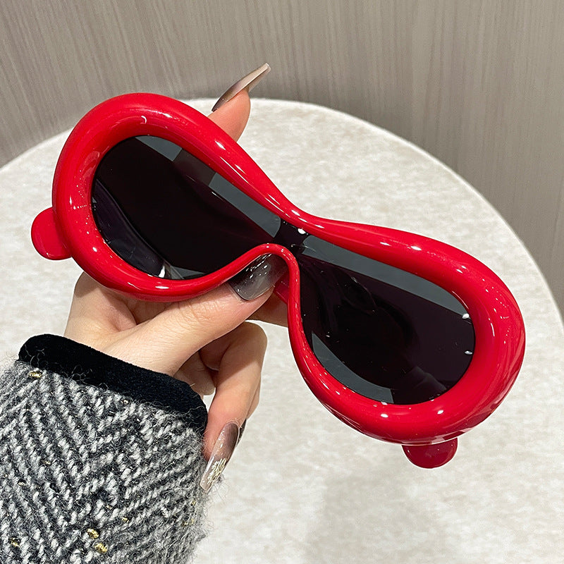Damen außergewöhnliche Sonnenbrille Brehn