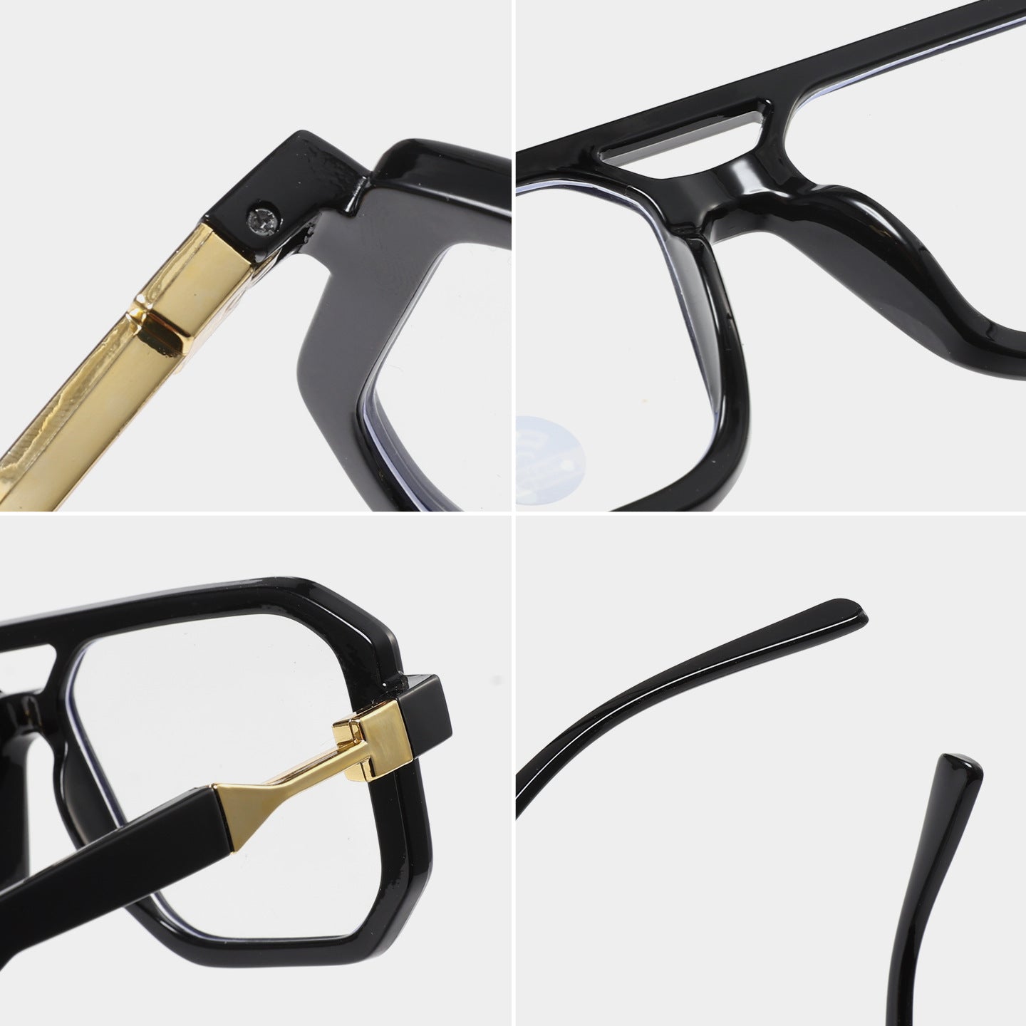 Fette Übergroße Quadratische Sonnenbrille Brehn