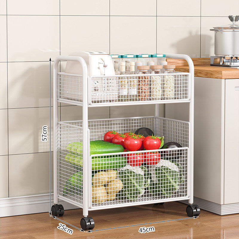 Rolling Kitchen Storage Rack Brehn
