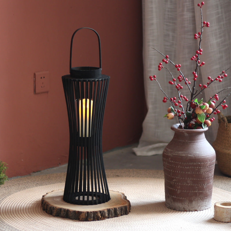 Moderne Laterne mit geflochtenem Design Brehn
