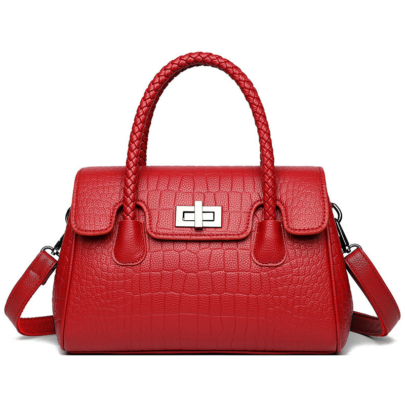 Elegante Doppelgriff-Handtasche Brehn