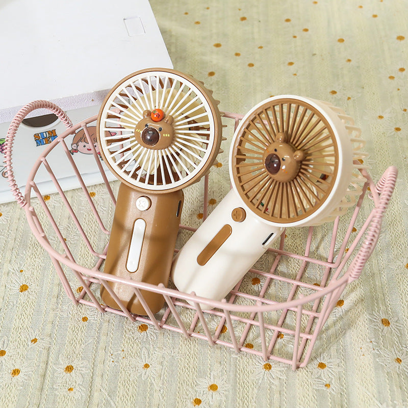 Damen Tragbarer Handventilator im verspielten Tierdesign Brehn