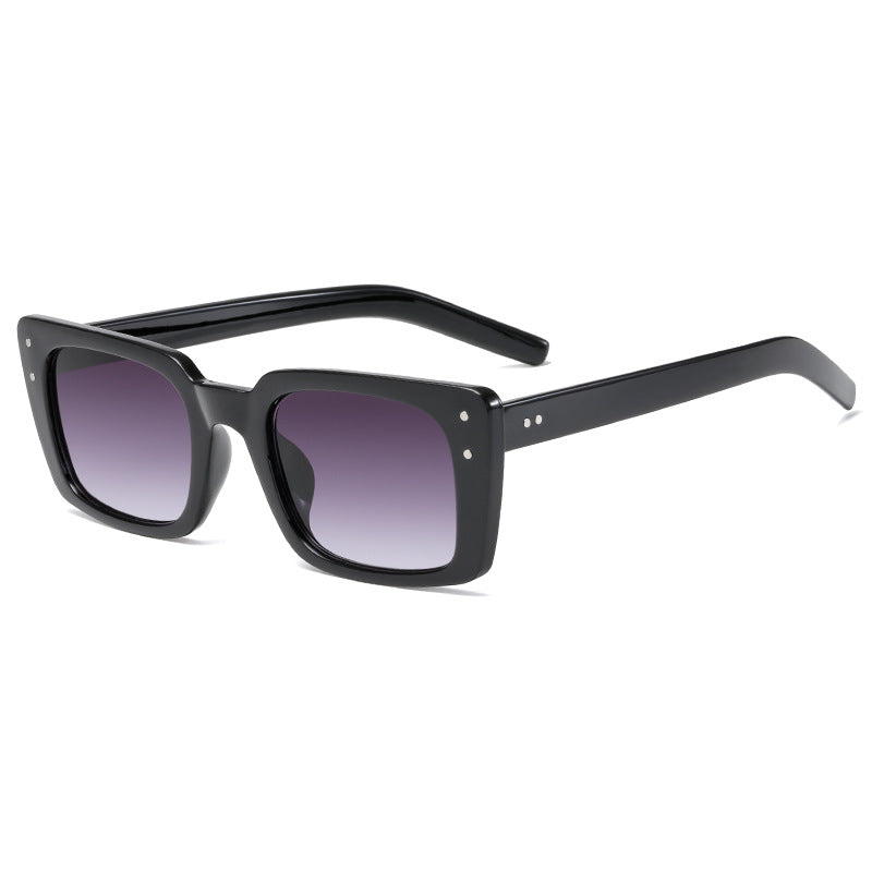 Damen modische Sonnenbrille im modernen rechteckigen Design Brehn