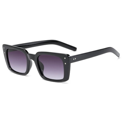 Damen modische Sonnenbrille im modernen rechteckigen Design Brehn