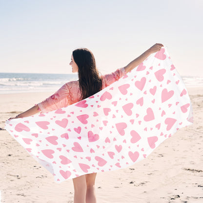 Strandtuch mit kreativem Qualle-Muster aus leichtem Gewebe Brehn