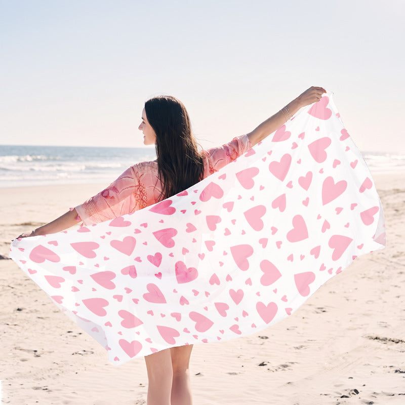 Strandtuch mit elegantem Quallen-Muster Brehn
