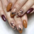 Saisonales Thematisches Nagelkunstset Brehn