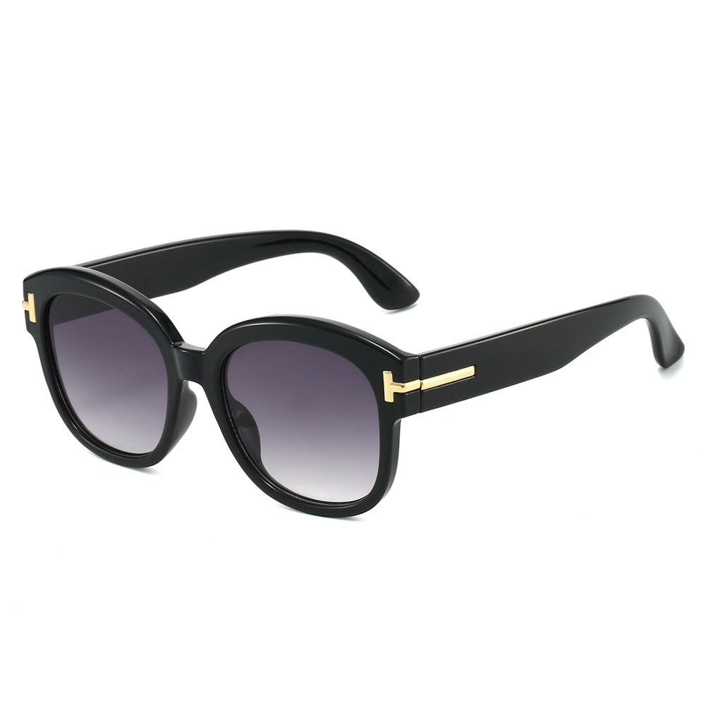 Chic Übergroße Rahmen Sonnenbrille Brehn