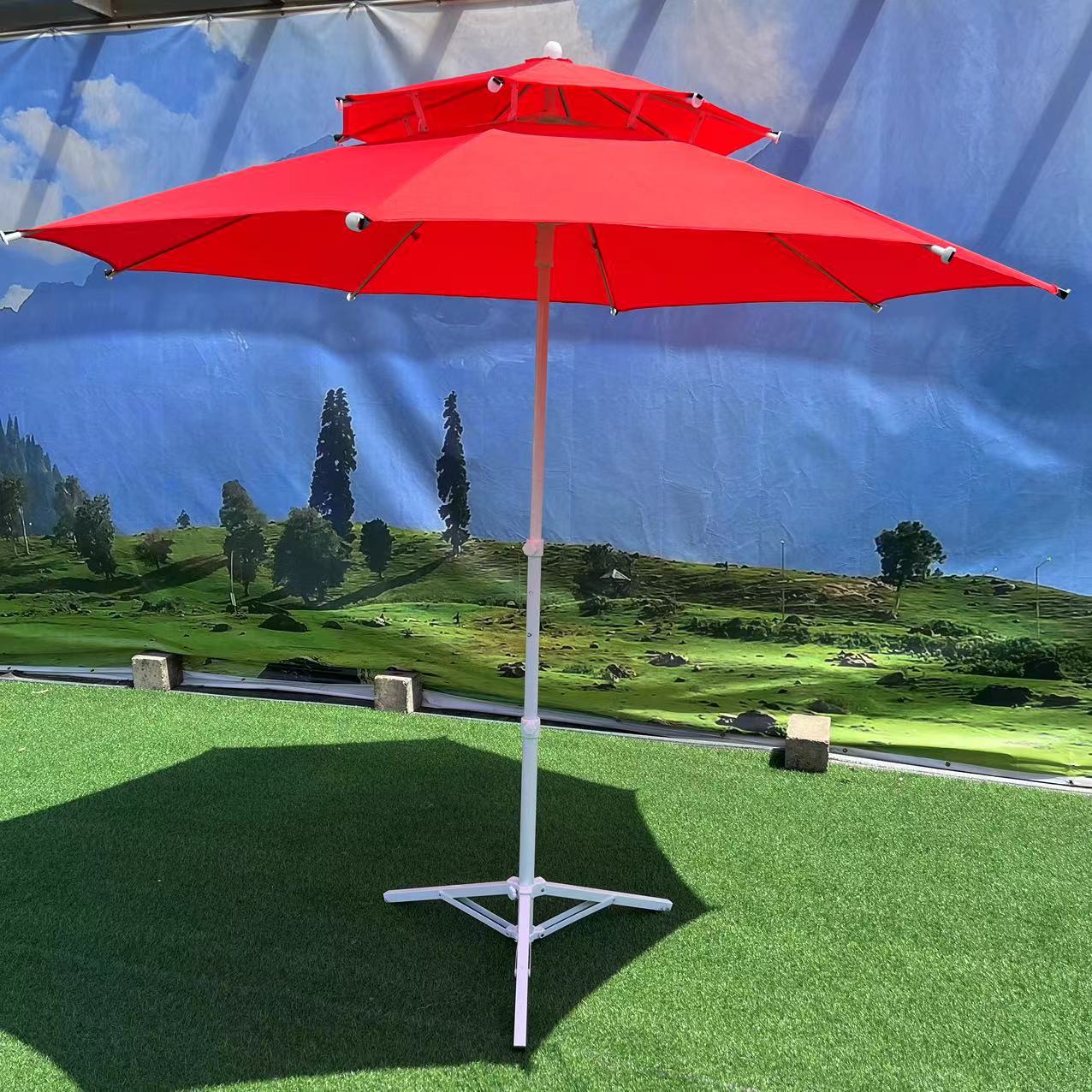 Garten-Schirm mit stabiler Konstruktion und UV-Schutz Brehn