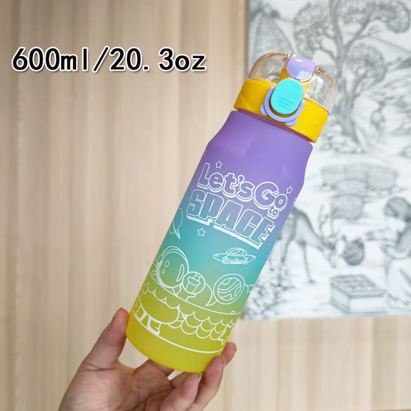Damen kreative Wasserflasche im Weltraum-Design Brehn