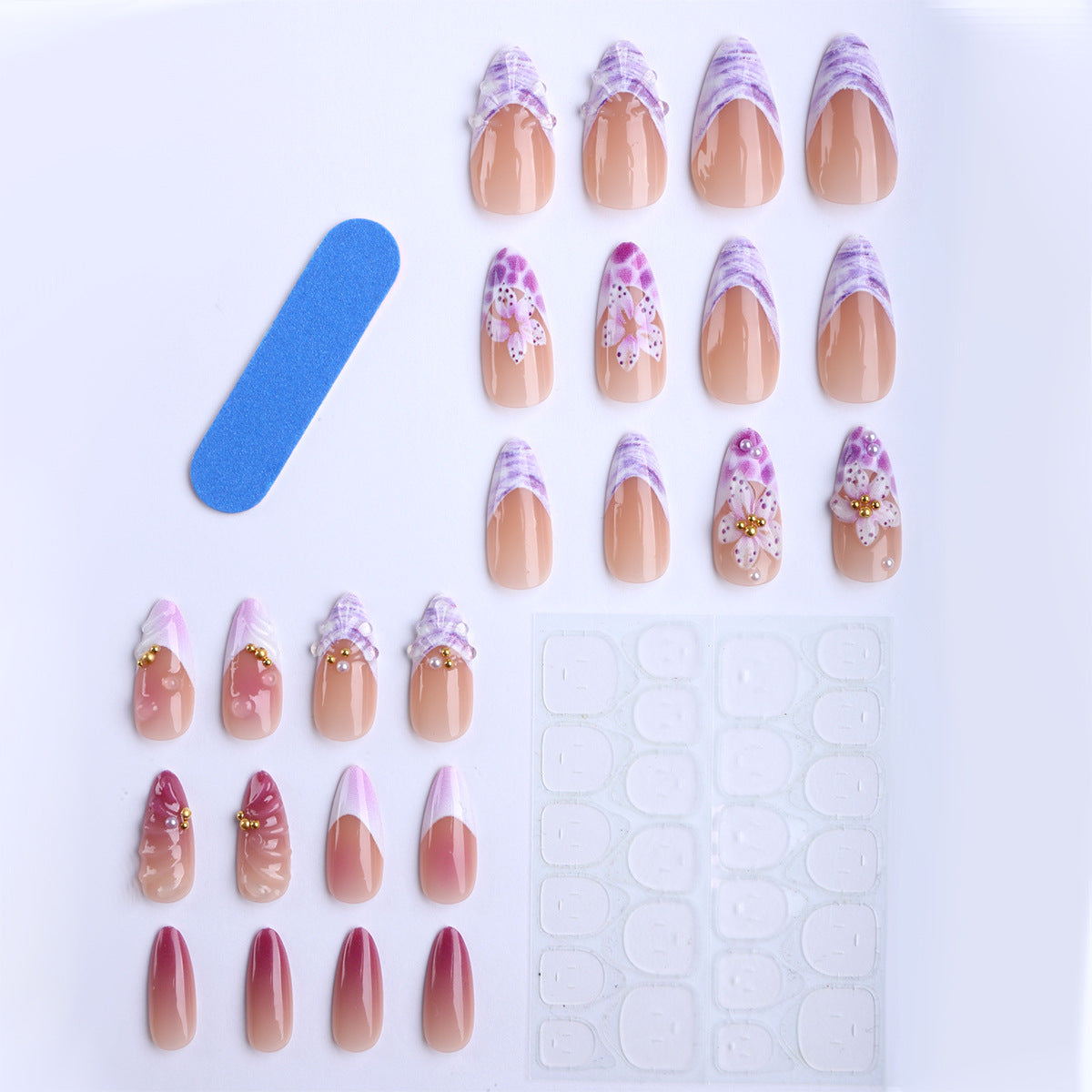 Kunstvolle Nagelset Brehn