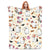 Halloween-Themen Gemütliche Fleece-Decke