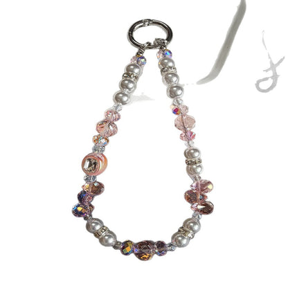 Elegante Perlen Charm Schlüsselanhänger Brehn 1790135736