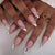 Premium Künstlerische Press-On Nail Set mit Elegantem Design Brehn