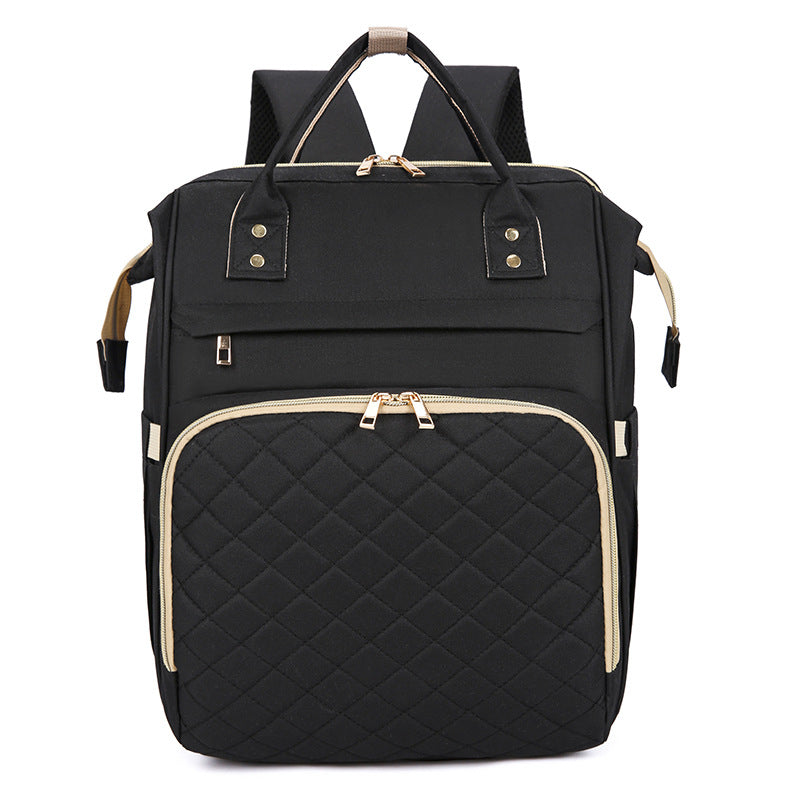 Multi-Funktionaler Gep quilteter Reise-Rucksack Brehn