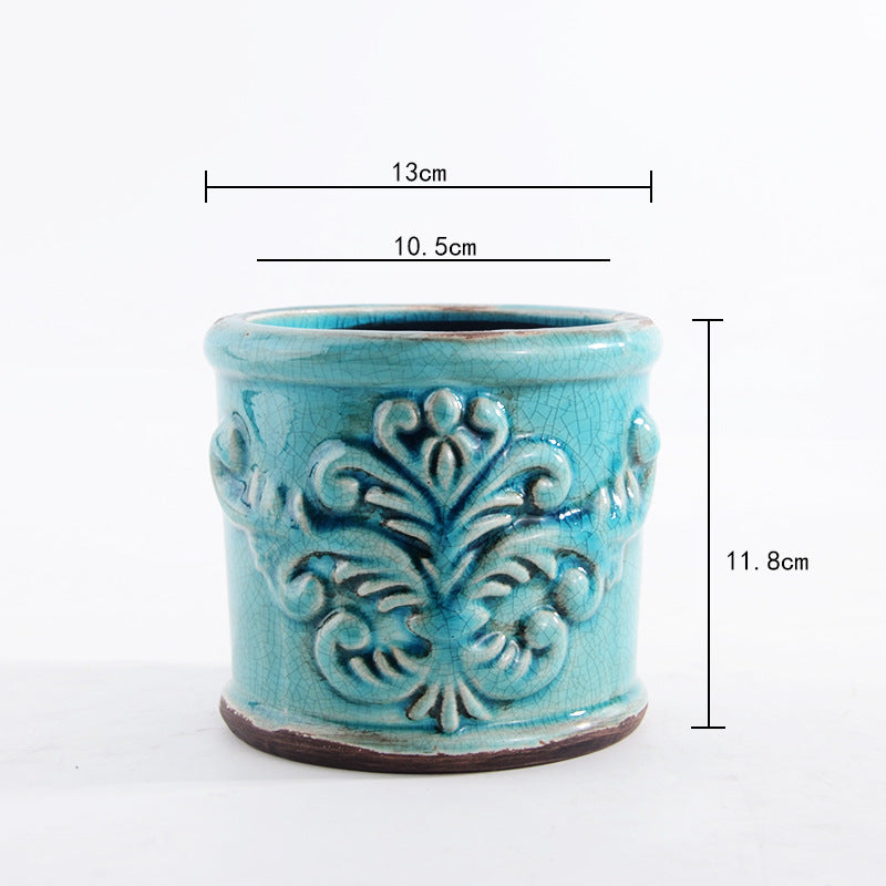 Eleganter Keramik Blumentopf Brehn