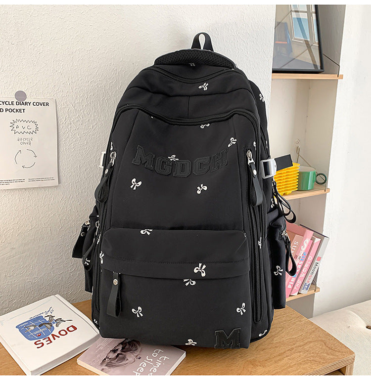 Besticketer Reiserucksack
