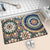 Bunte geometrische Muster Badmatte Brehn