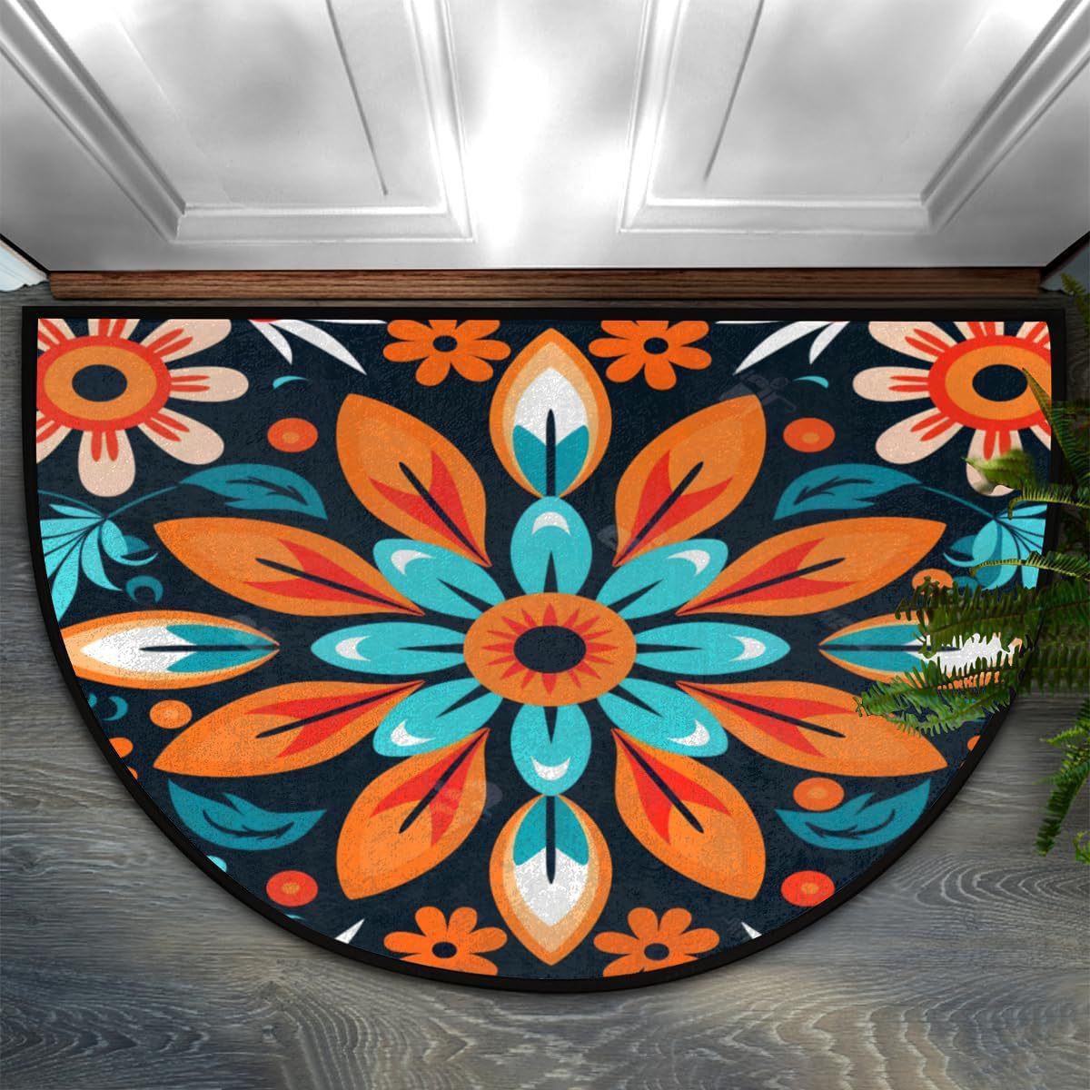 Bohemian Mandala Design Bereich Matte Brehn
