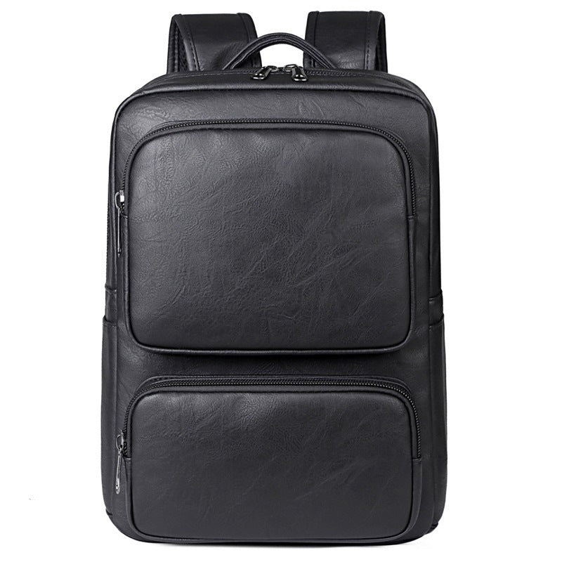 Premium Leder Business Laptop Rucksack Brehn