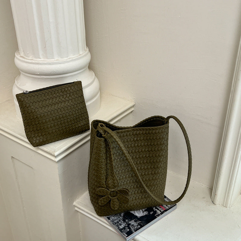 Gewebte Leder Eleganz Tote