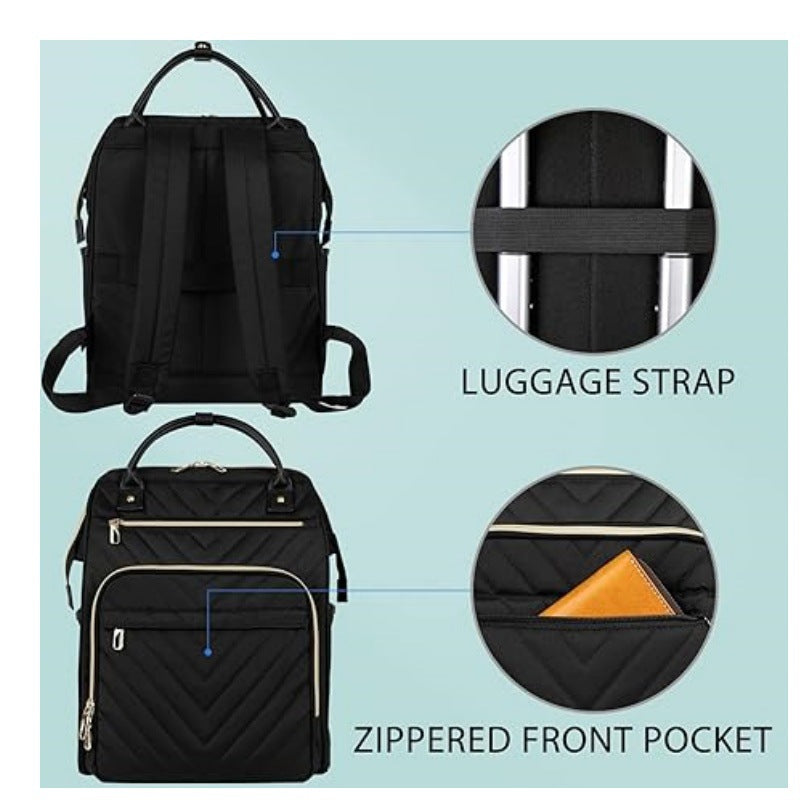 Ergonomischer Rucksack mit Mehreren Fächern und Luxuriösen Details Brehn
