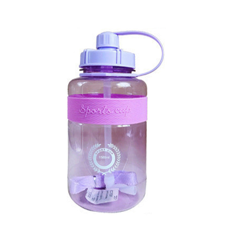 Unisex Hochvolumige Sport-Trinkflasche mit praktischer Deckelöffnung Brehn