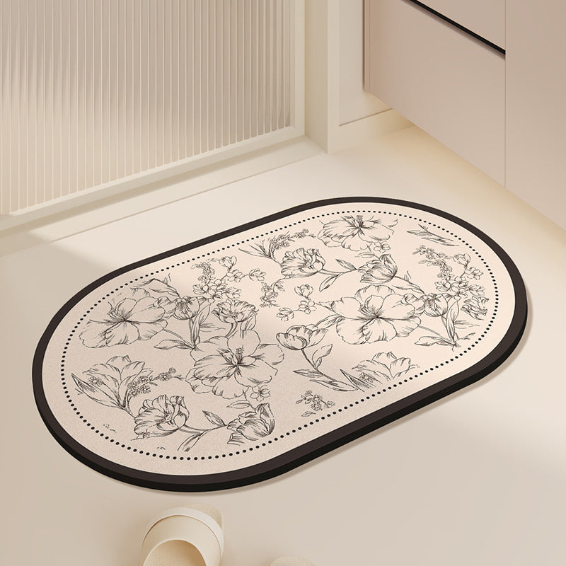 Elegante Minimalistische Badezimmermatte Brehn