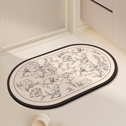Elegante Minimalistische Badezimmermatte Brehn