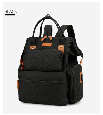 Stylische Multi-Pocket Wickeltasche Brehn
